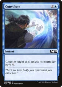 Convolute - Core Set 2020 - Magic: The Gathering card