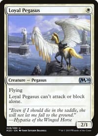 Loyal Pegasus - Core Set 2020 - Magic: The Gathering card