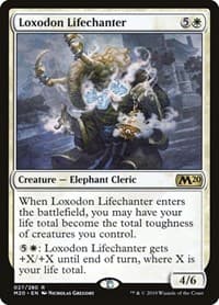 Loxodon Lifechanter - Core Set 2020 - Magic: The Gathering card
