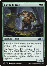 Barkhide Troll - Core Set 2020 - Magic: The Gathering card