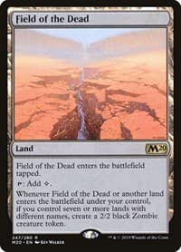 Field of the Dead - Core Set 2020 - Magic: The Gathering card