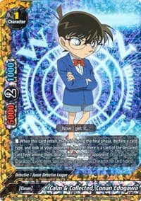 Calm & Collected, Conan Edogawa (Parallel Foil) - S-TD-C01: Case Closed -Side:White- - Future Card BuddyFight card