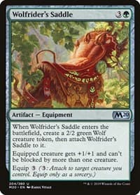 Wolfrider's Saddle - Core Set 2020 - Magic: The Gathering card