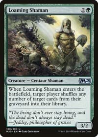 Loaming Shaman - Core Set 2020 - Magic: The Gathering card