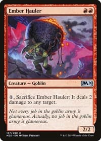 Ember Hauler - Core Set 2020 - Magic: The Gathering card