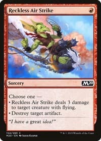 Reckless Air Strike - Core Set 2020 - Magic: The Gathering card