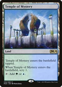 Temple of Mystery - Core Set 2020 - Magic: The Gathering card
