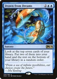 Drawn from Dreams - Core Set 2020 - Magic: The Gathering card