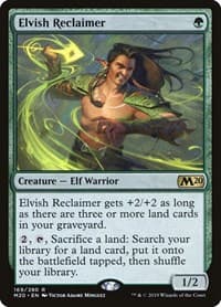 Elvish Reclaimer - Core Set 2020 - Magic: The Gathering card