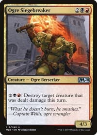 Ogre Siegebreaker - Core Set 2020 - Magic: The Gathering card