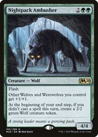 Nightpack Ambusher - Core Set 2020 - Magic: The Gathering card