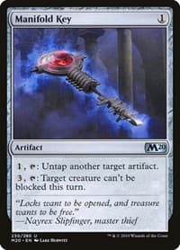 Manifold Key - Core Set 2020 - Magic: The Gathering card