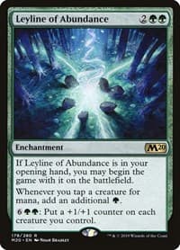 Leyline of Abundance - Core Set 2020 - Magic: The Gathering card