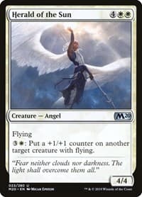 Herald of the Sun - Core Set 2020 - Magic: The Gathering card