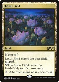 Lotus Field - Core Set 2020 - Magic: The Gathering card
