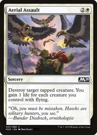 Aerial Assault - Core Set 2020 - Magic: The Gathering card