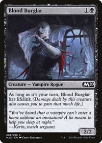 Blood Burglar - Core Set 2020 - Magic: The Gathering card
