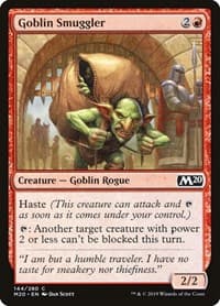 Goblin Smuggler - Core Set 2020 - Magic: The Gathering card