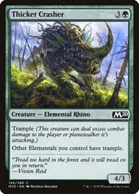 Thicket Crasher - Core Set 2020 - Magic: The Gathering card