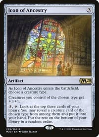 Icon of Ancestry - Core Set 2020 - Magic: The Gathering card
