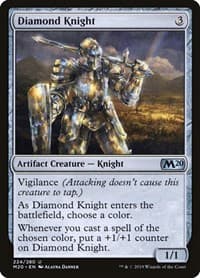 Diamond Knight - Core Set 2020 - Magic: The Gathering card
