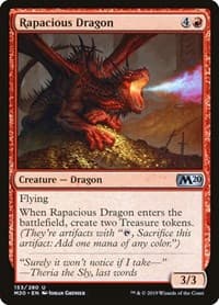 Rapacious Dragon - Core Set 2020 - Magic: The Gathering card