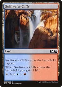 Swiftwater Cliffs - Core Set 2020 - Magic: The Gathering card
