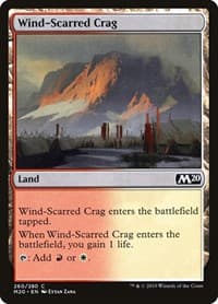 Wind-Scarred Crag - Core Set 2020 - Magic: The Gathering card