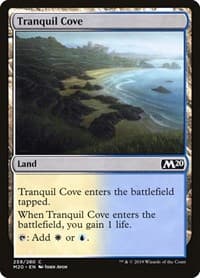 Tranquil Cove - Core Set 2020 - Magic: The Gathering card