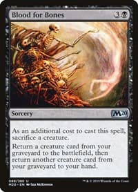 Blood for Bones - Core Set 2020 - Magic: The Gathering card