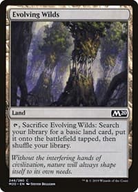 Evolving Wilds - Core Set 2020 - Magic: The Gathering card