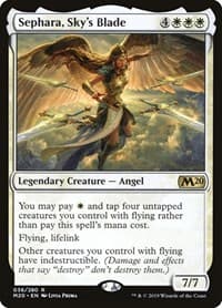 Sephara, Sky's Blade - Core Set 2020 - Magic: The Gathering card