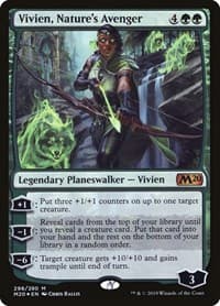 Vivien, Nature's Avenger - Core Set 2020 - Magic: The Gathering card