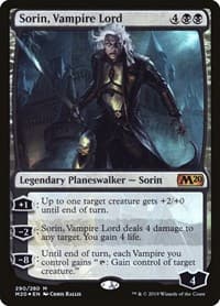 Sorin, Vampire Lord - Core Set 2020 - Magic: The Gathering card