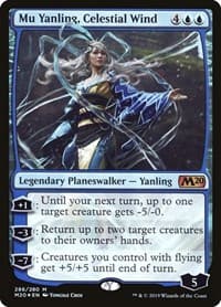 Mu Yanling, Celestial Wind - Core Set 2020 - Magic: The Gathering card