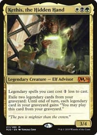 Kethis, the Hidden Hand - Core Set 2020 - Magic: The Gathering card