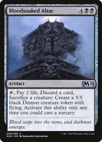 Bloodsoaked Altar - Core Set 2020 - Magic: The Gathering card