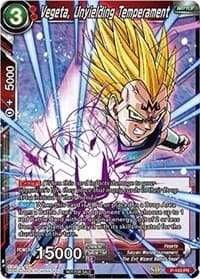 Vegeta, Unyielding Temperament (Power Booster: World Martial Arts Tournament) - Promotion Cards - Dragon Ball Super: Masters card