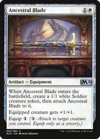 Ancestral Blade - Core Set 2020 - Magic: The Gathering card