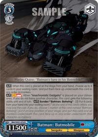 Batman: Batmobile - Batman Ninja - Weiss Schwarz card