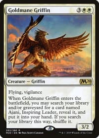 Goldmane Griffin - Core Set 2020 - Magic: The Gathering card