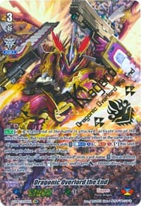 Dragonic Overlord the End (Parallel XVR) - V-EB07: The Heroic Evolution - Cardfight Vanguard card