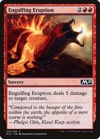 Engulfing Eruption - Core Set 2020 - Magic: The Gathering card