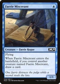 Faerie Miscreant - Core Set 2020 - Magic: The Gathering card
