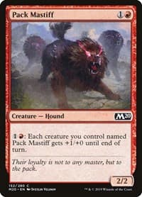 Pack Mastiff - Core Set 2020 - Magic: The Gathering card