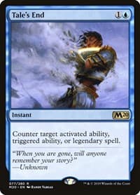 Tale's End - Core Set 2020 - Magic: The Gathering card