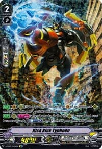 Kick Kick Typhoon (SP) - V-EB07: The Heroic Evolution - Cardfight Vanguard card