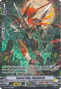 Sunset Edge, Duskblade (SP) - V-EB07: The Heroic Evolution - Cardfight Vanguard card