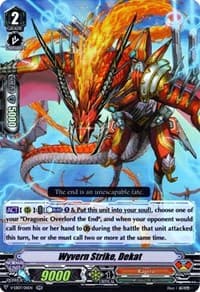 Wyvern Strike, Dekat - V-EB07: The Heroic Evolution - Cardfight Vanguard card