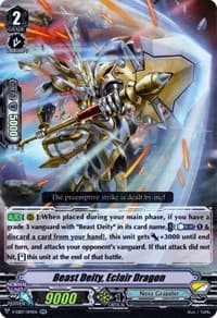 Beast Deity, Eclair Dragon - V-EB07: The Heroic Evolution - Cardfight Vanguard card